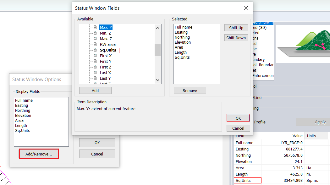 Units in square meters Status Window.png