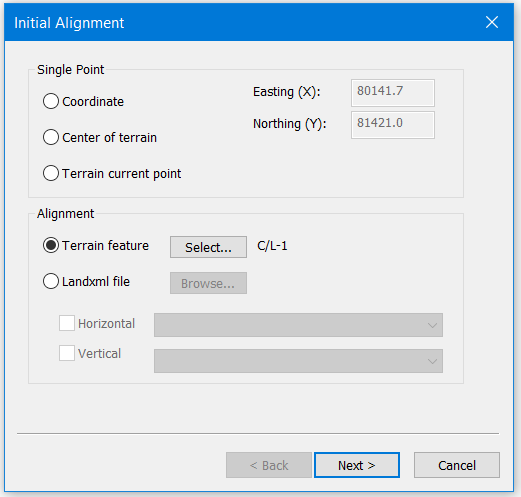 Initial Alignment